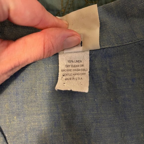 Boxy Linen Button Down - Picture 8 of 8